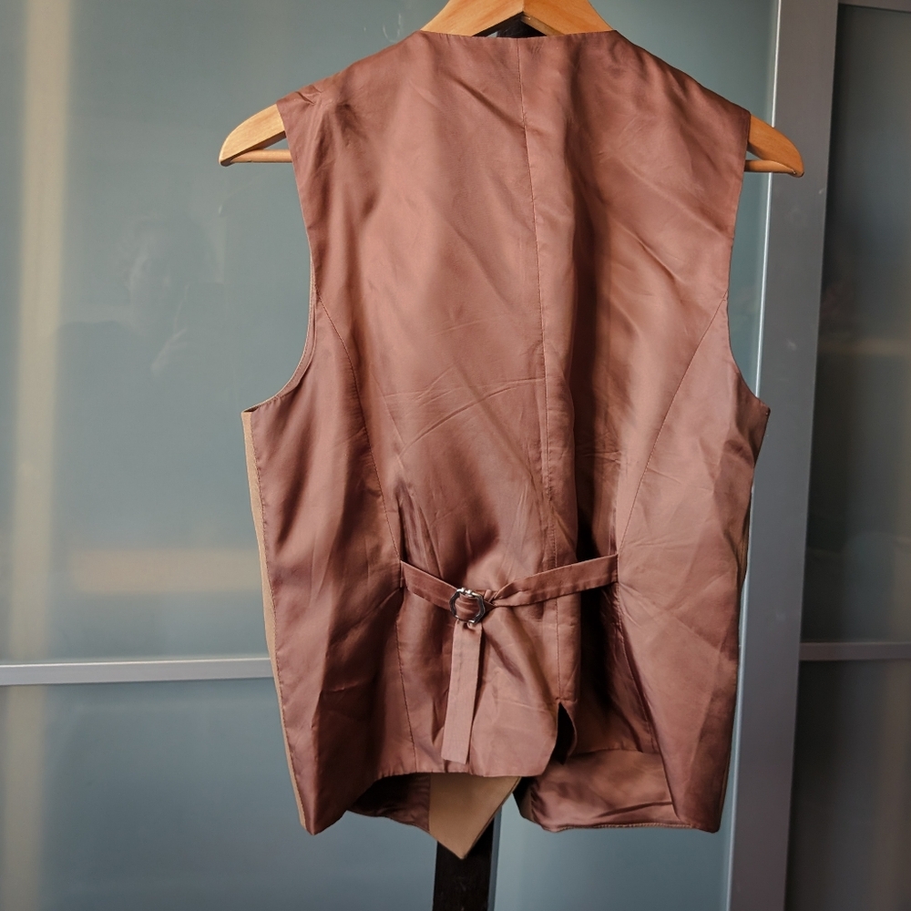 Artizia | Babaton Wool Twill Button-up Evaluate Vest - Size 8 - Picture 7 of 11
